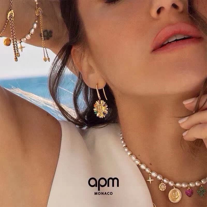 APM Monaco Sunflower Earrings